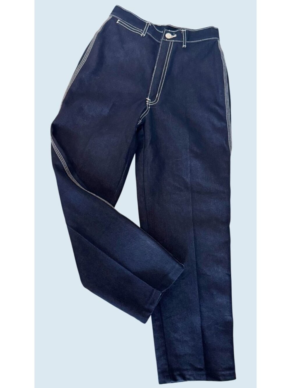 Vintage GITANO Dark Wash High Waisted 80s / 90s Jeans Size 24 - Picture 2 of 8